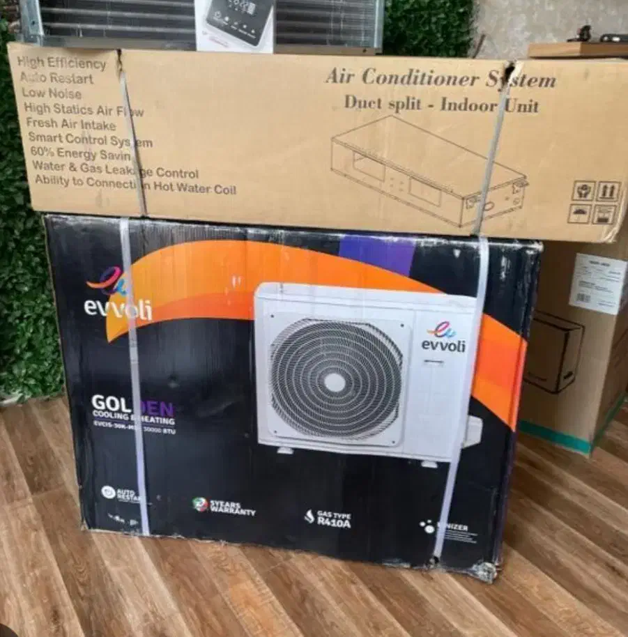 داکت ایوولی و هایسنس قیمت قدیم|کولر گازی و فن‌کوئل|تهران, توحید|دیوار