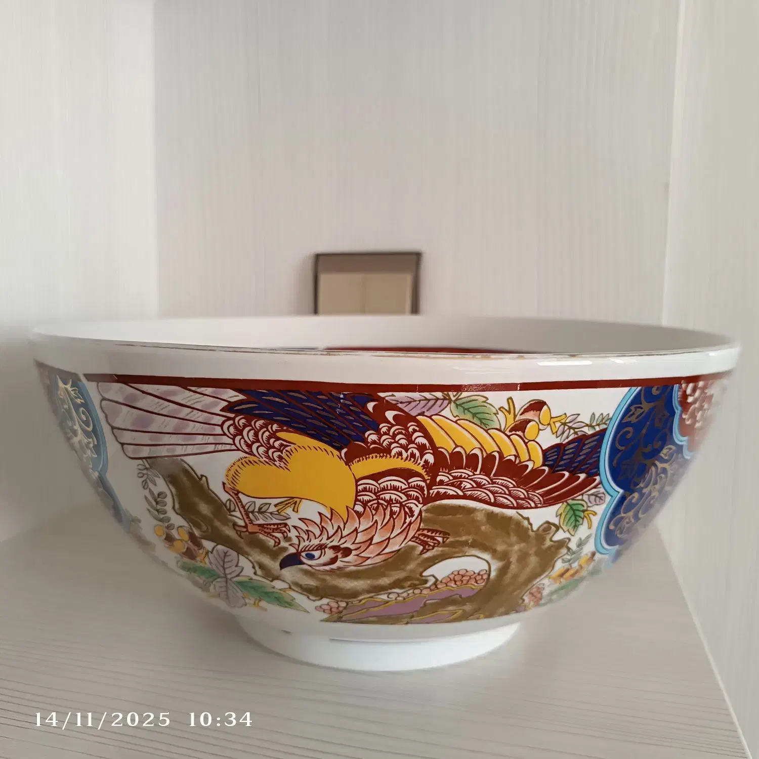 کاسه سیمرغ قدیمی|کلکسیون اشیاء عتیقه|شاهین‌شهر, حافظ شمالی|دیوار