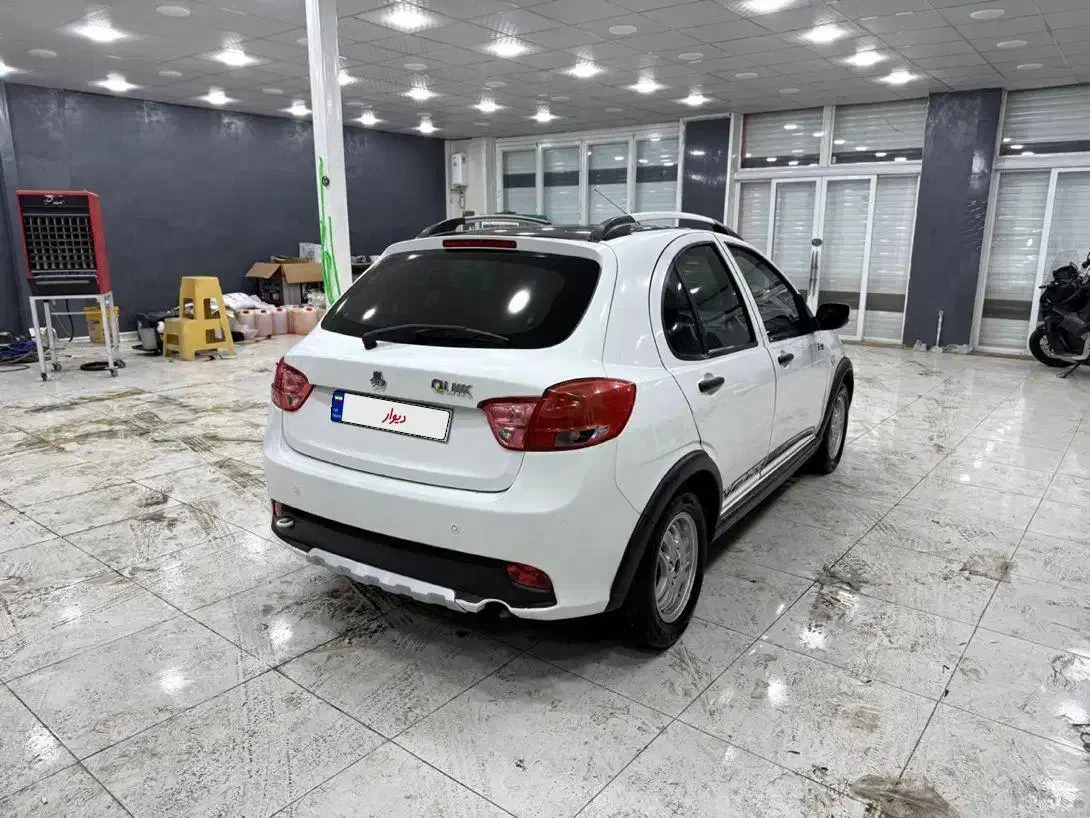 کوییک R سفید مشکی مدل ۱۴۰۰ بدون رنگ|خودرو سواری و وانت|لنجان, |دیوار