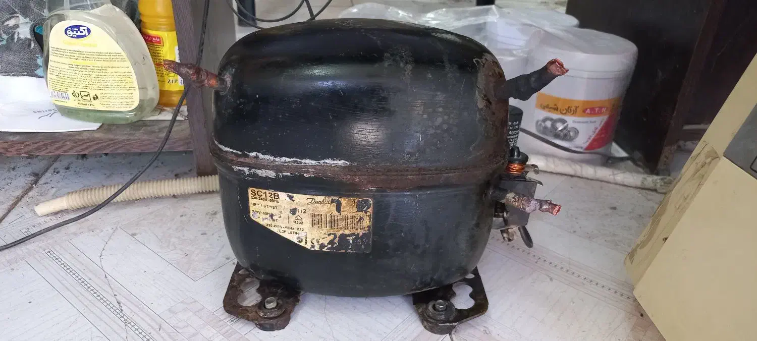 دانفوس یخچالی ۱/۳ آلمانی|یخچال و فریزر|شادگان, |دیوار