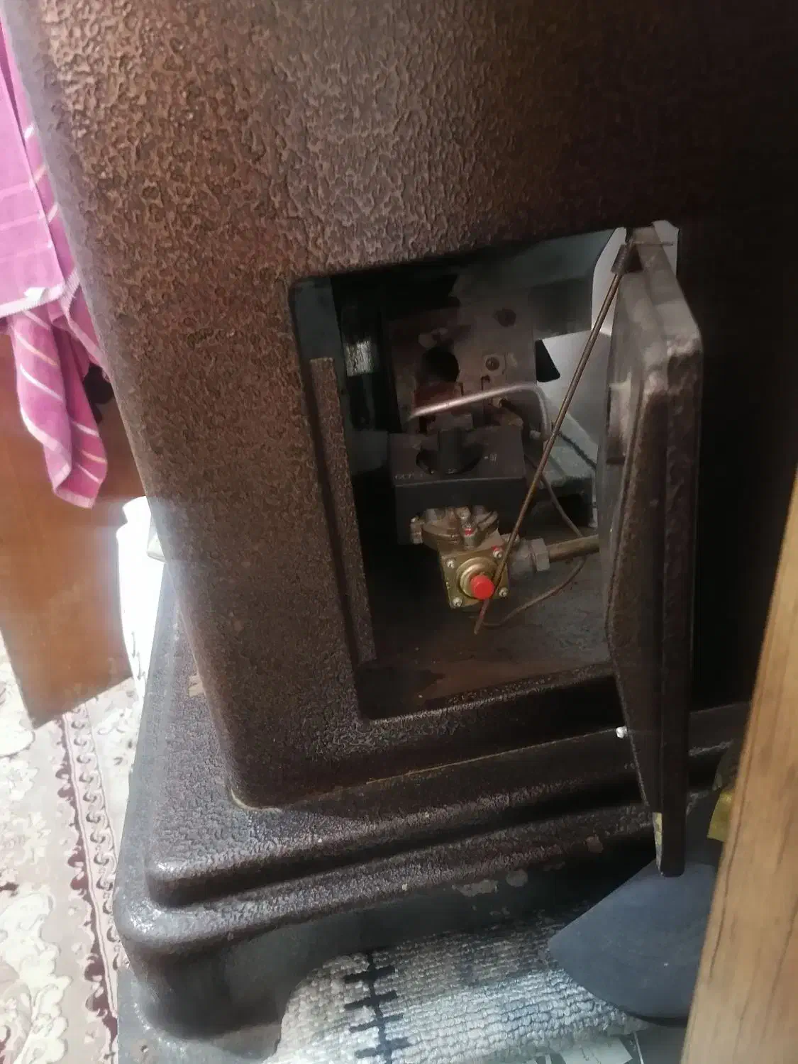 بخاری شومینه|بخاری، هیتر، شومینه|ازنا, |دیوار