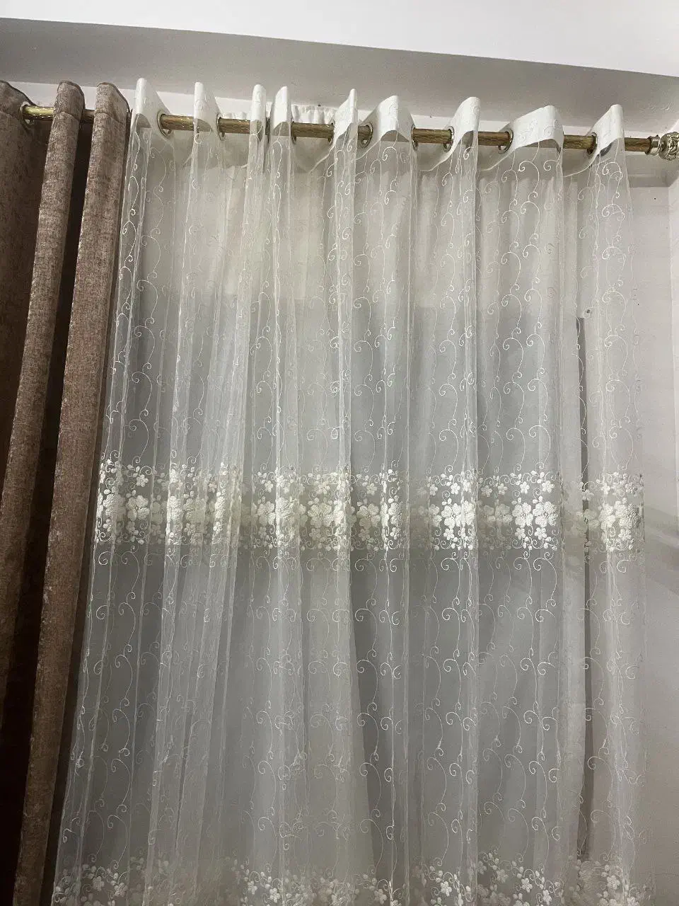 پرده|پرده، رانر، رومیزی|لاهیجان, کوی آزادگان|دیوار