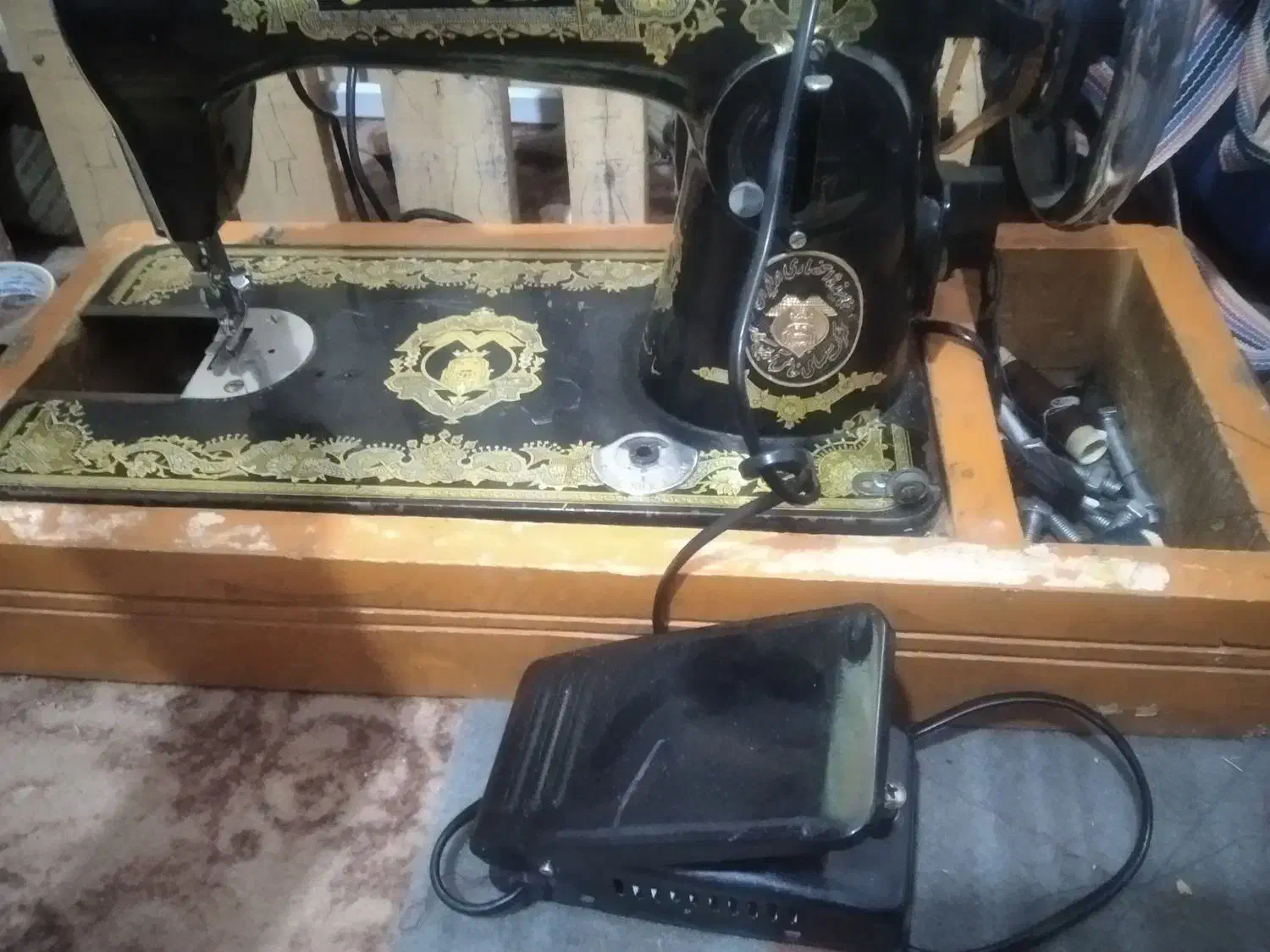 چرخ خیاطی مارشال|چرخ خیاطی و ریسندگی|شیروان (خراسان), |دیوار