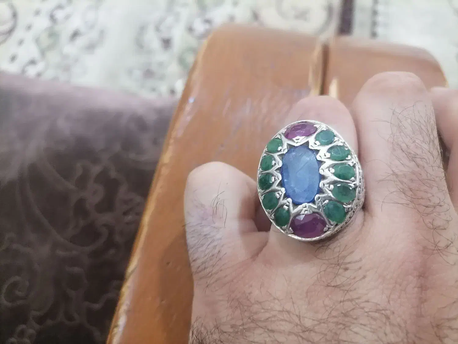 زمرد اصلی به شرط ازمایش یاقوت کبود.|جواهرات|تربت‌حیدریه, منصوریه|دیوار