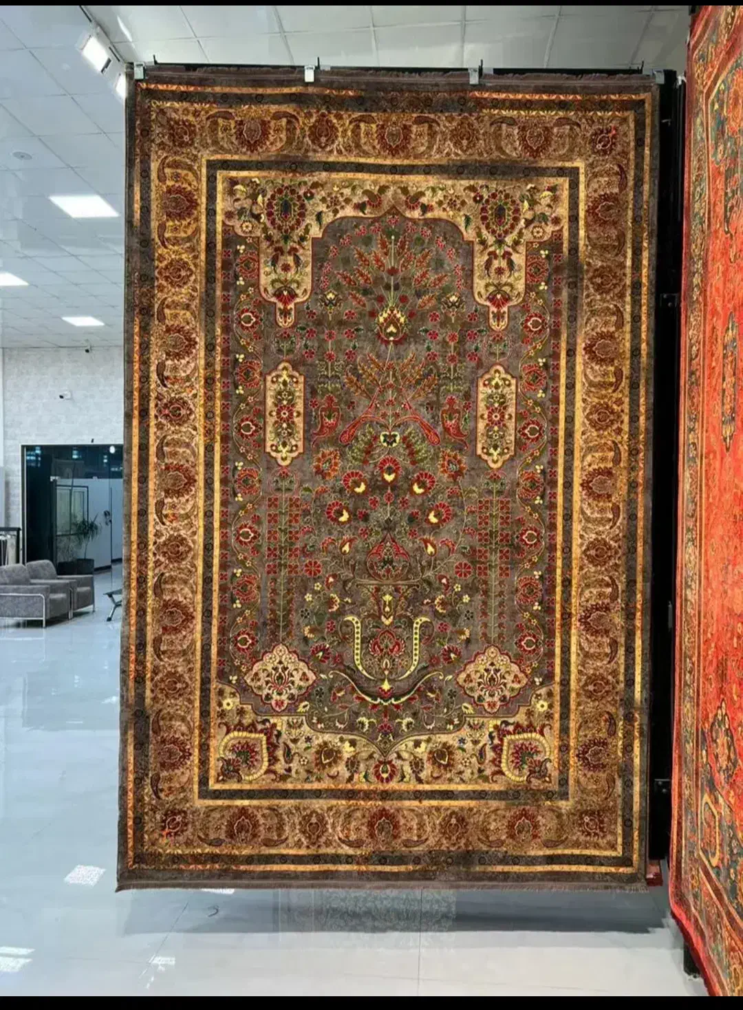 تعویض انواع فرشهای ن۱۲۰۰ شانه با کهنه با طرح جدید|فرش|شیراز, فرهنگیان|دیوار