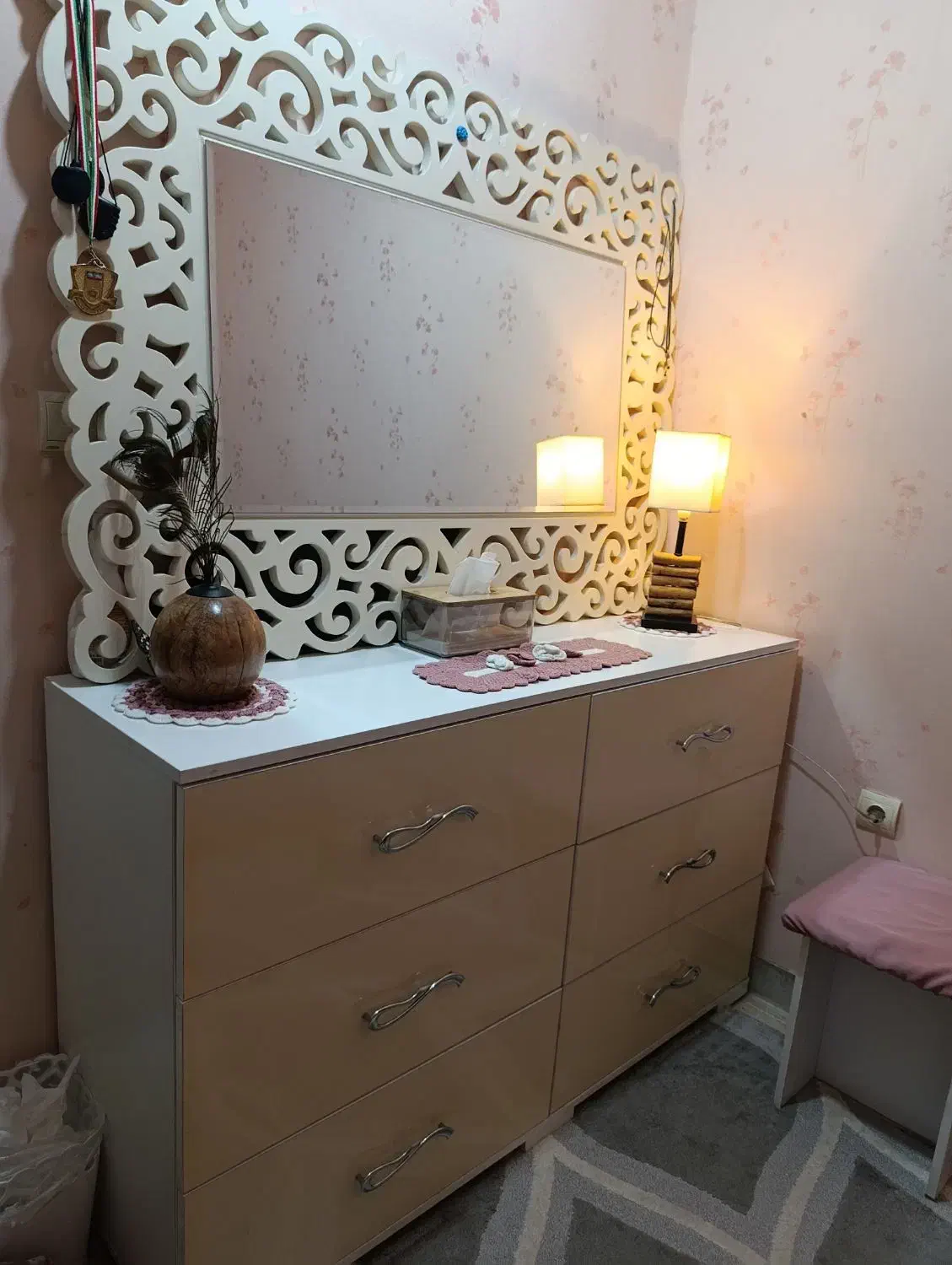 تخت دو نفره|تخت و سرویس خواب|بندرعباس, |دیوار