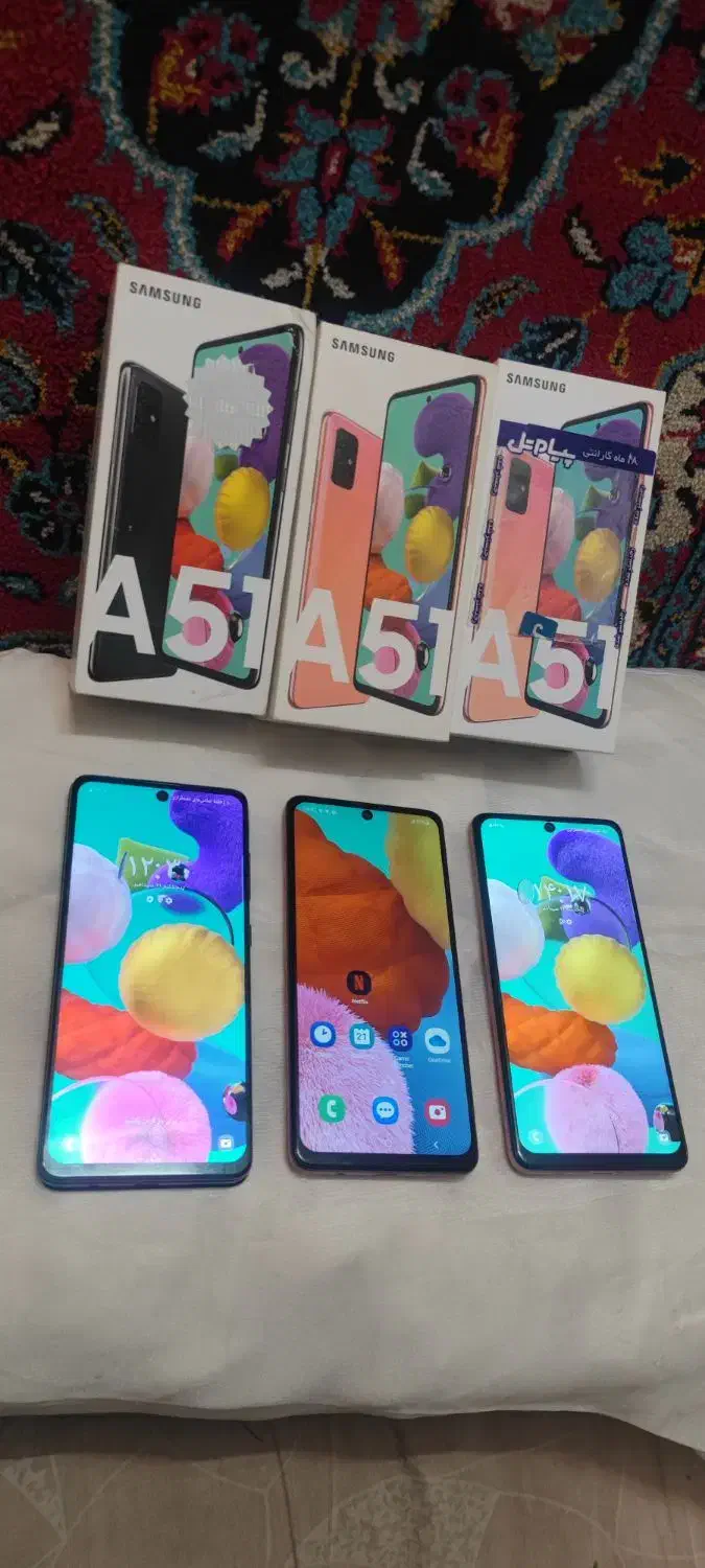 سامسونگ a51 با حافظه 128 گیگابایتی|موبایل|اصفهان, کوجان|دیوار