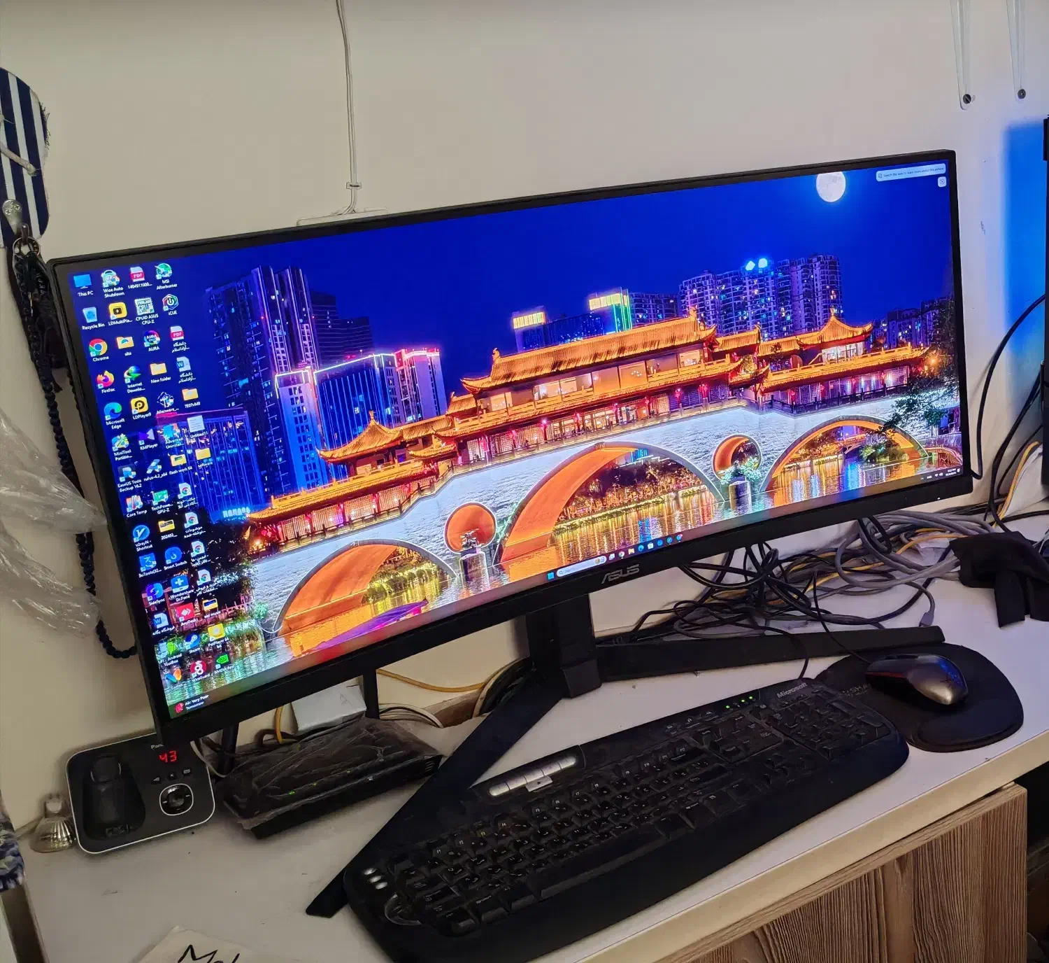 مانیتور TUF حرفه ای 34 اینچ 165hz|قطعات و لوازم جانبی رایانه|تهران, جوانمردان (اندیشه)|دیوار