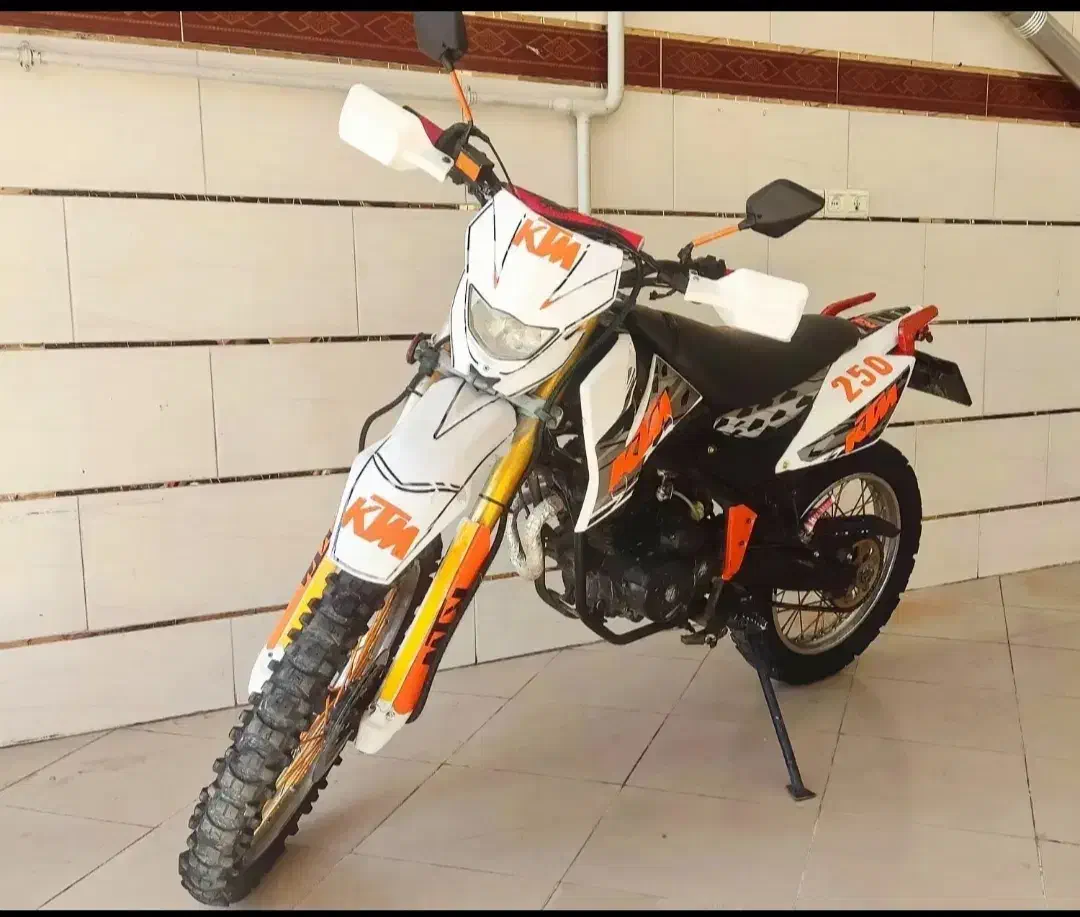 موتور تریل ۲۵۰ فلات|موتورسیکلت|زنجان, |دیوار