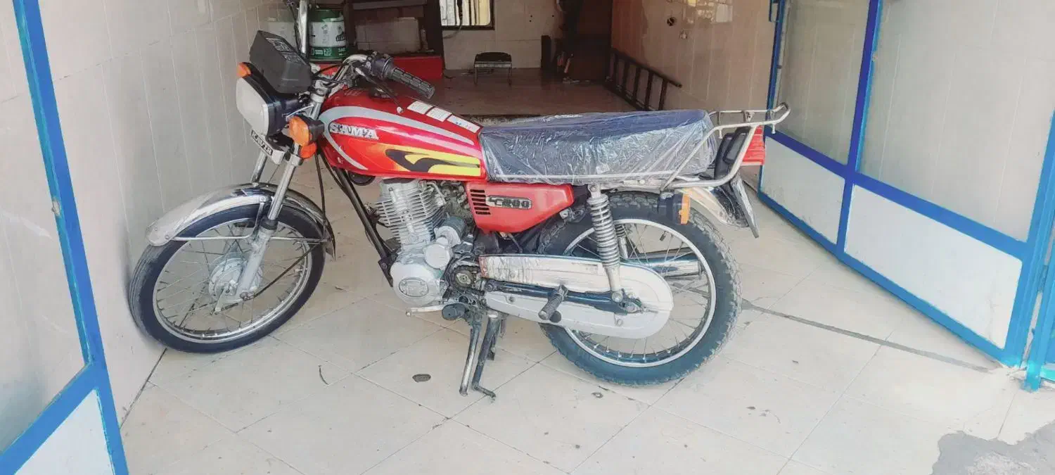 سما ۲۰۰|موتورسیکلت|نیشابور, گنبد سبز|دیوار