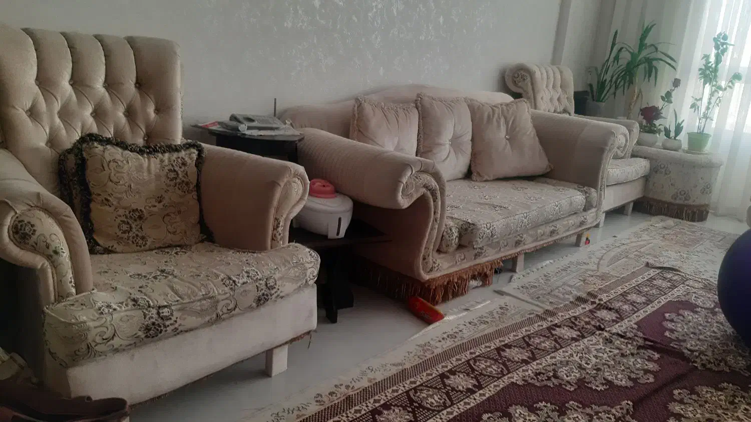 مبل تمیز و خونگی جهت استفاده در باغ ویلا یا خونه|مبلمان خانگی و میز عسلی|مشهد, شهرک لشکر (شهرک غرب)|دیوار