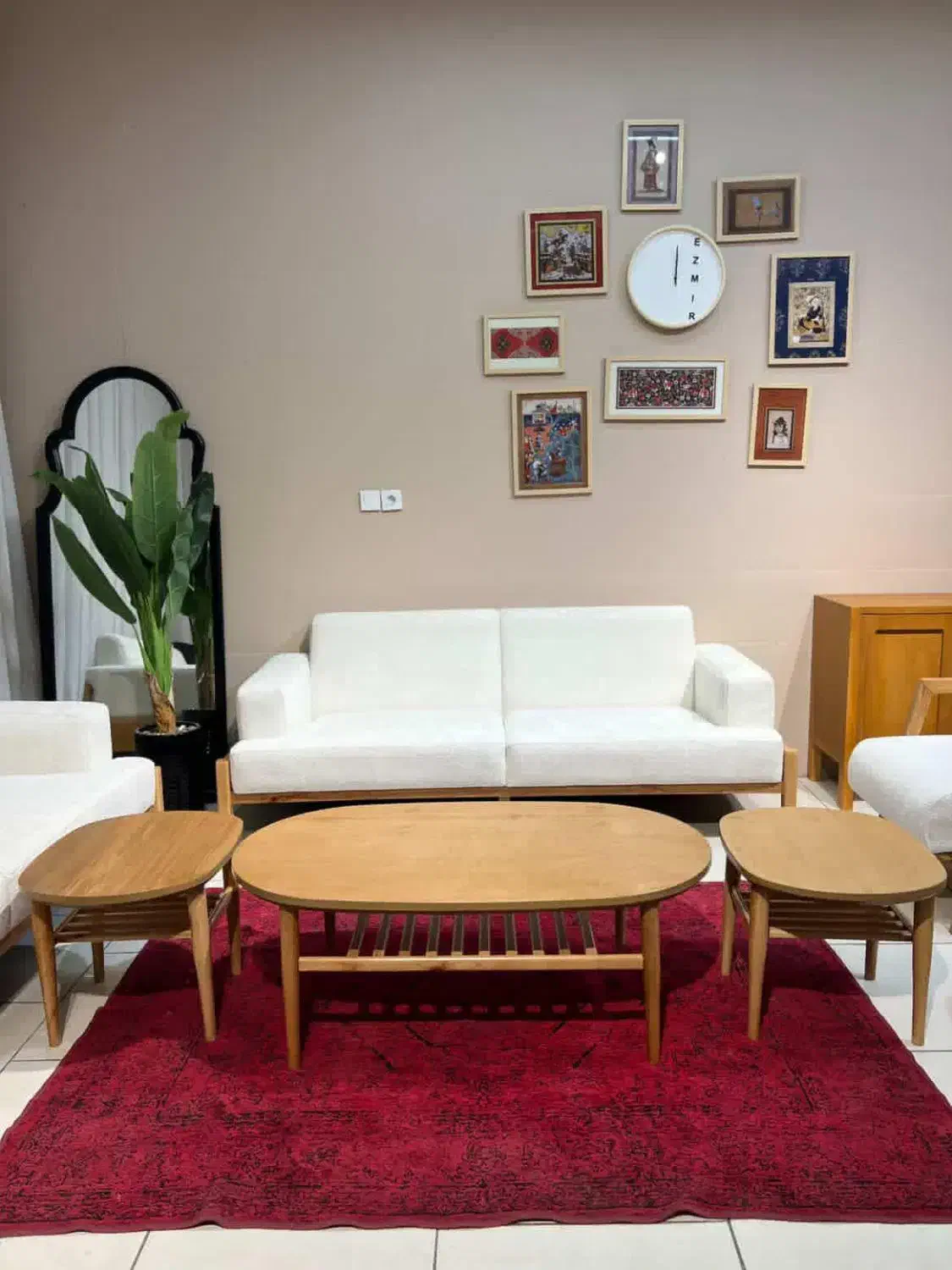 صنایع چوبی قائم عج  تولید جلومبلی عسلی|مبلمان خانگی و میز عسلی|چهاردانگه (تهران), |دیوار