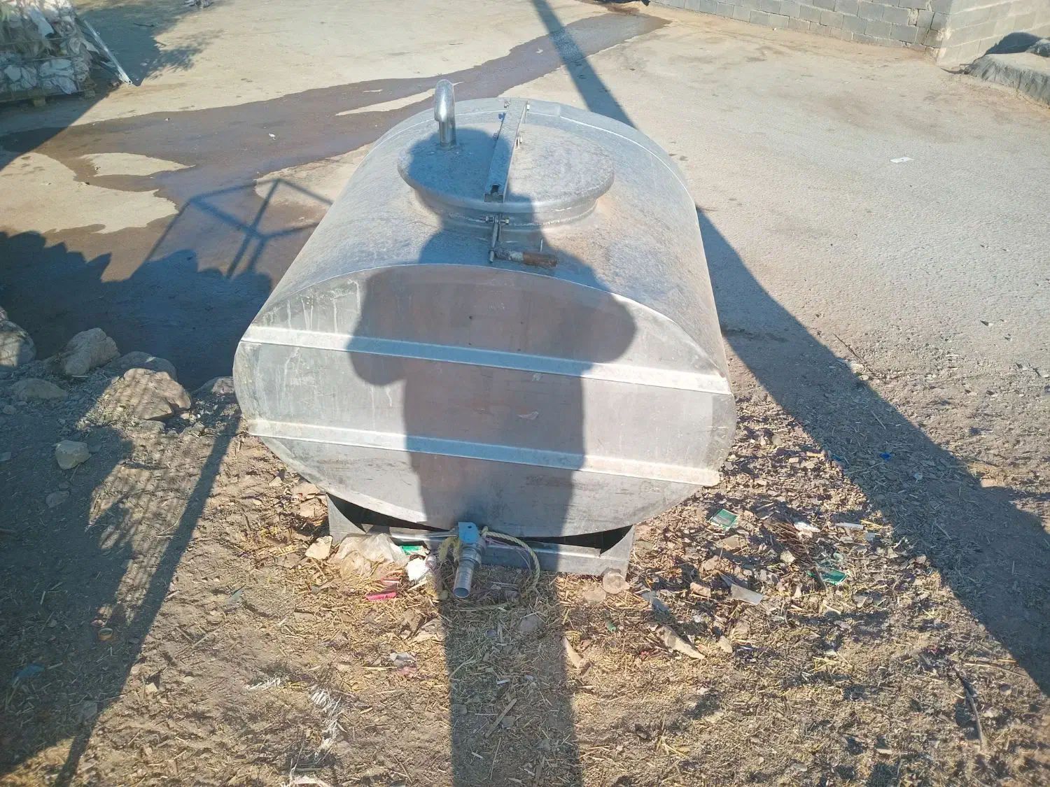 تانکر استیل مخصوص حمل شیر|ماشینآلات صنعتی|خضر آباد, |دیوار