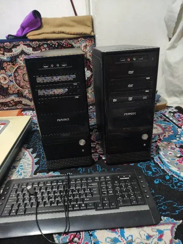 دو عدد دستگاه کیس کامپیوتر و یک عدد اسکنر|قطعات و لوازم جانبی رایانه|پاکدشت, پاکدشت (مامازند)|دیوار