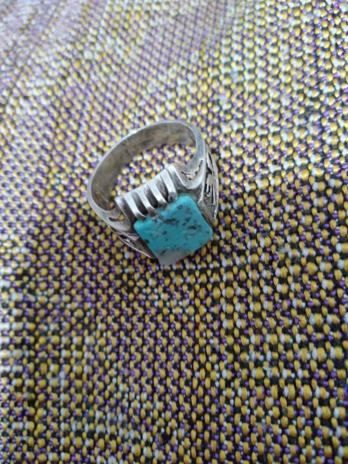 انگشتر نقره اصل|جواهرات|شوشتر, |دیوار