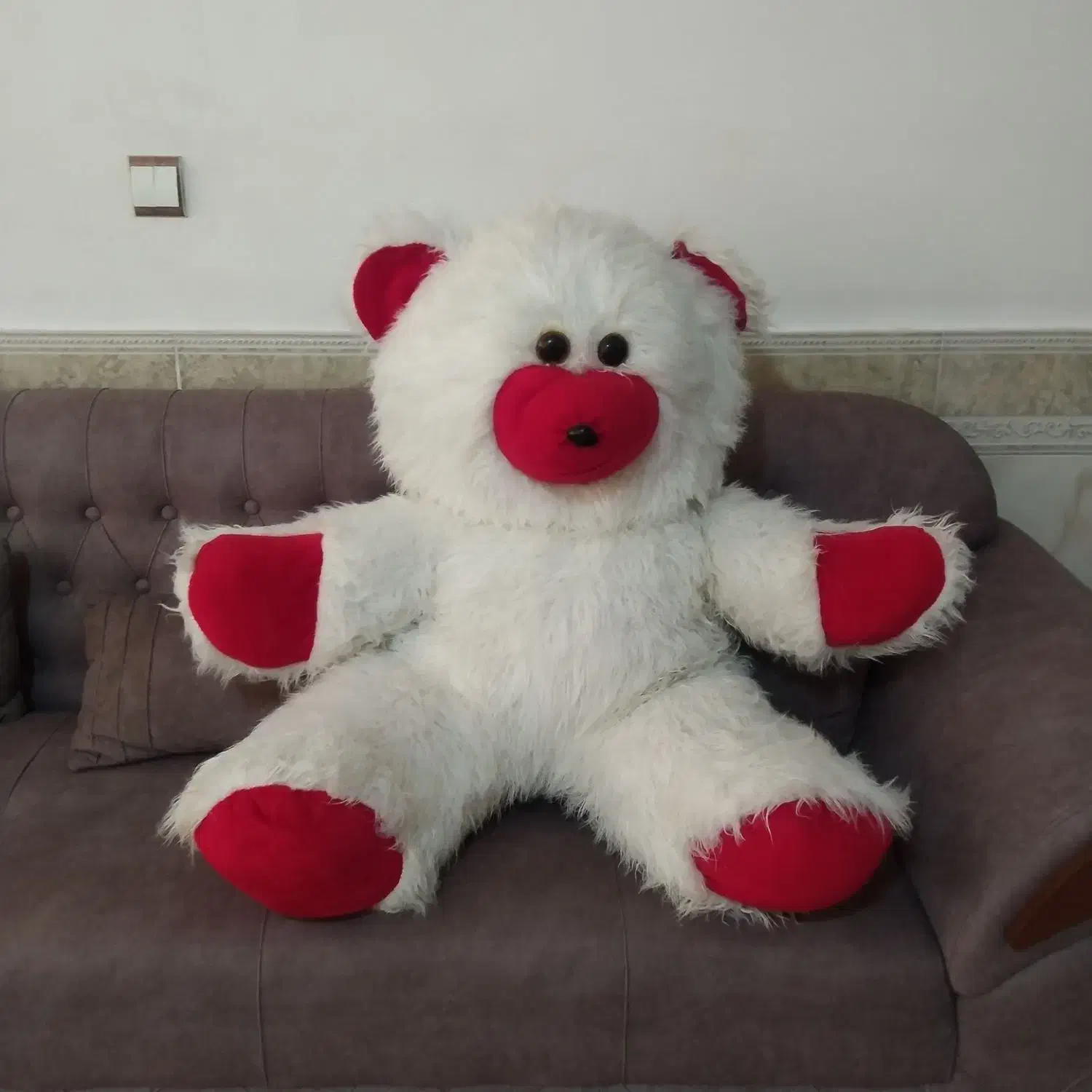 خرس بزرگ|اسباب‌بازی بچه|تربت‌حیدریه, ده پائین|دیوار