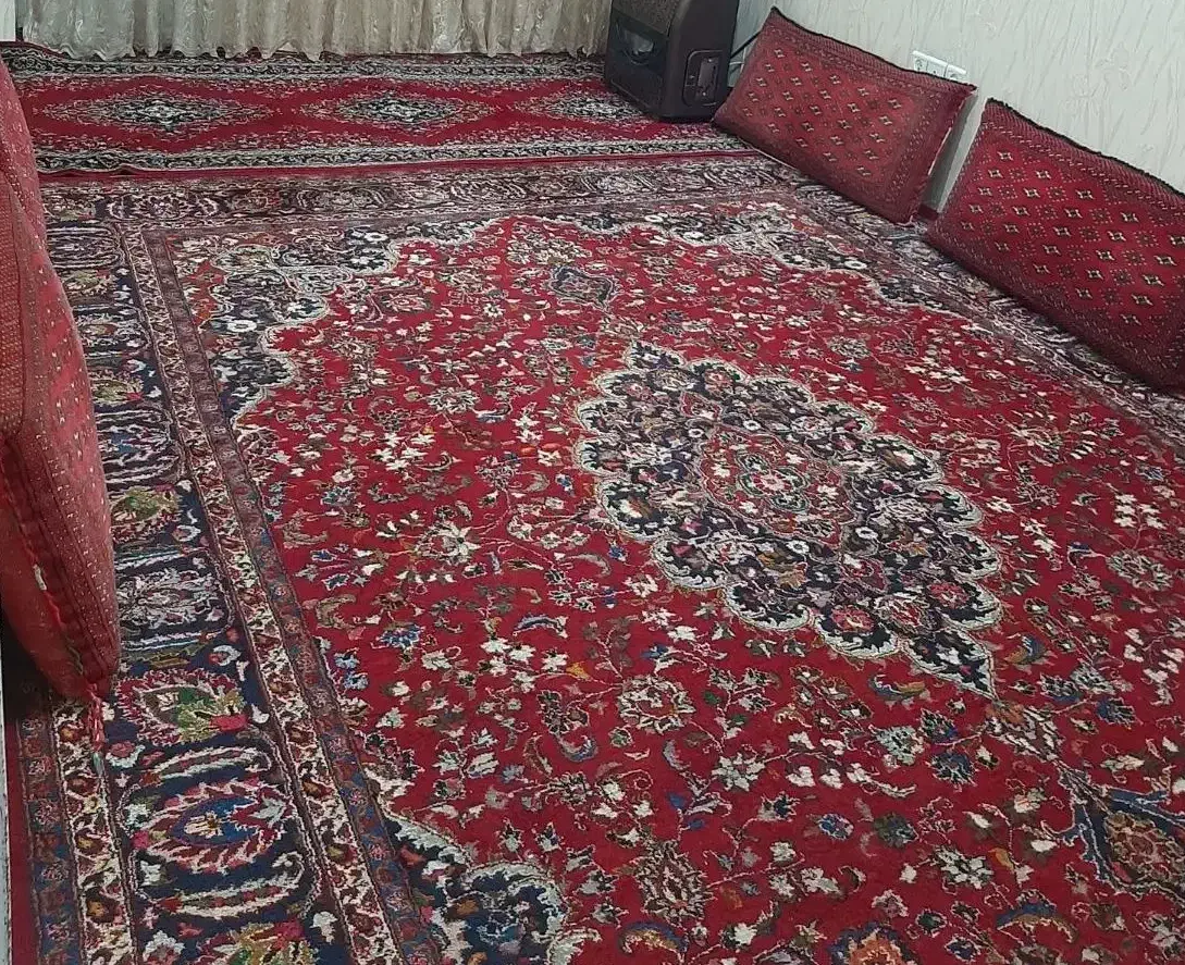 فرش دستبافت مشهد عتیقه ۶۰ ساله|فرش|مشهد, امامیه (شهرک غرب)|دیوار