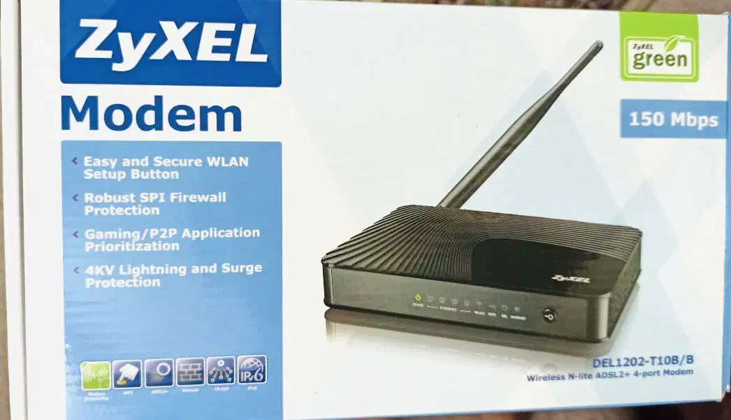 مودم زیکسل zyxel|مودم و تجهیزات شبکه|بجنورد, |دیوار