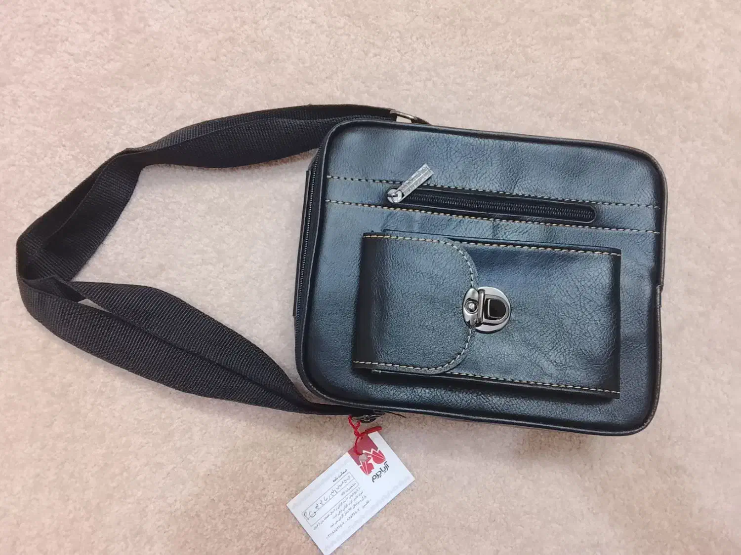 کیف دوشی آریا چرم|کیف، کفش، کمربند|سمنان, |دیوار