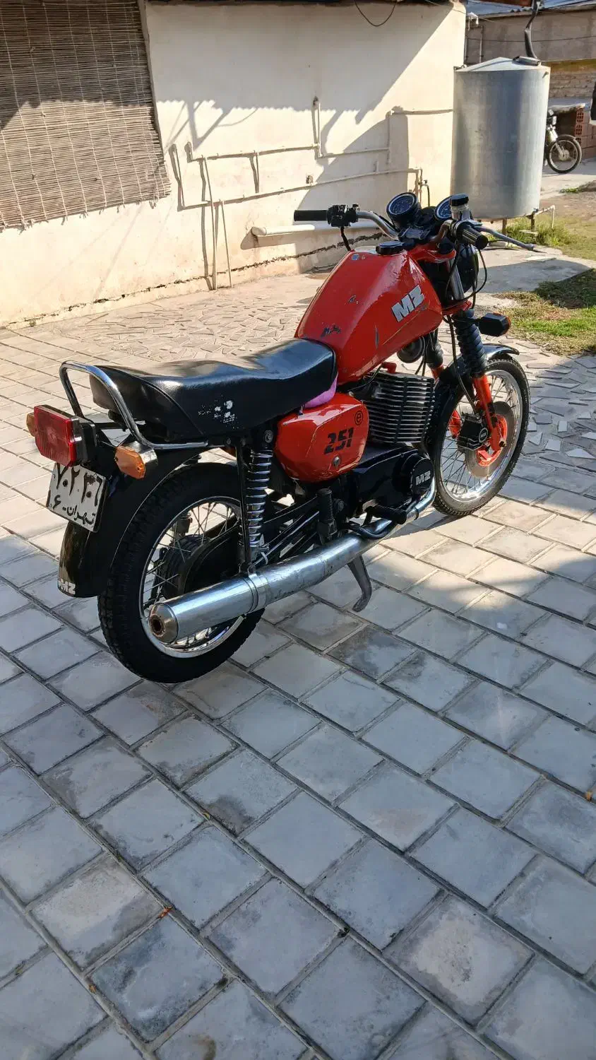 Mz چوپا 251|موتورسیکلت|گمیشان, |دیوار