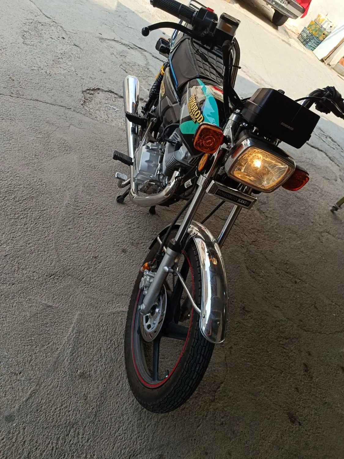 موتور زمرد 200cc|موتورسیکلت|تهران, آذری|دیوار