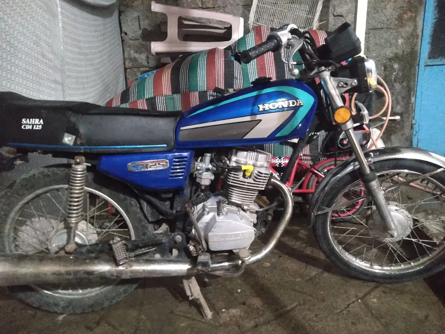 موتور ۱۲۵ مزایده|موتورسیکلت|فاضل آباد, |دیوار