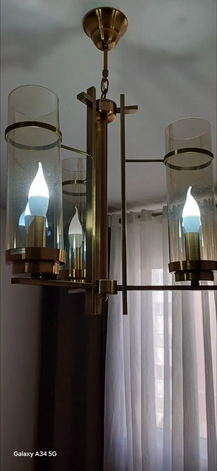 لوستر 3 شعله و 5 شعله|لوستر و چراغ آویز|شهریار, شهرک وائین|دیوار