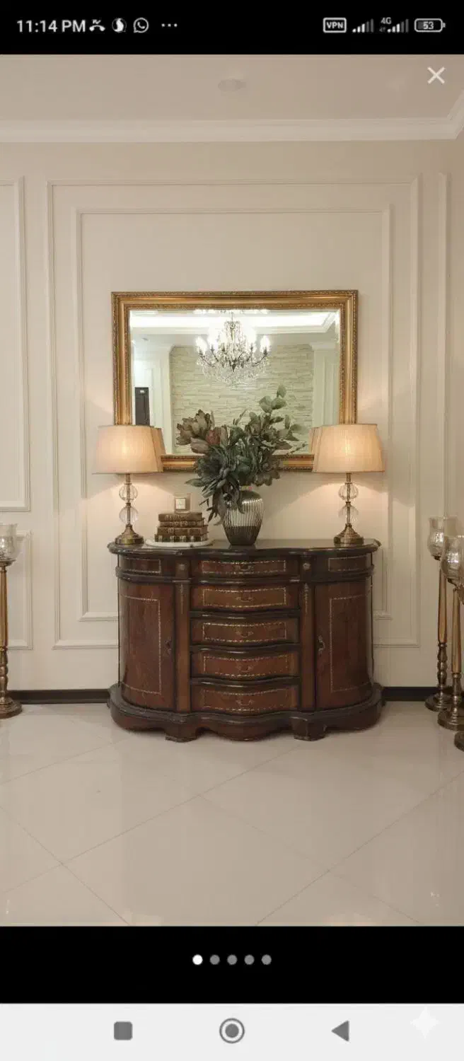 کنسول چوب|بوفه، ویترین، کنسول|مشهد, دانشجو|دیوار