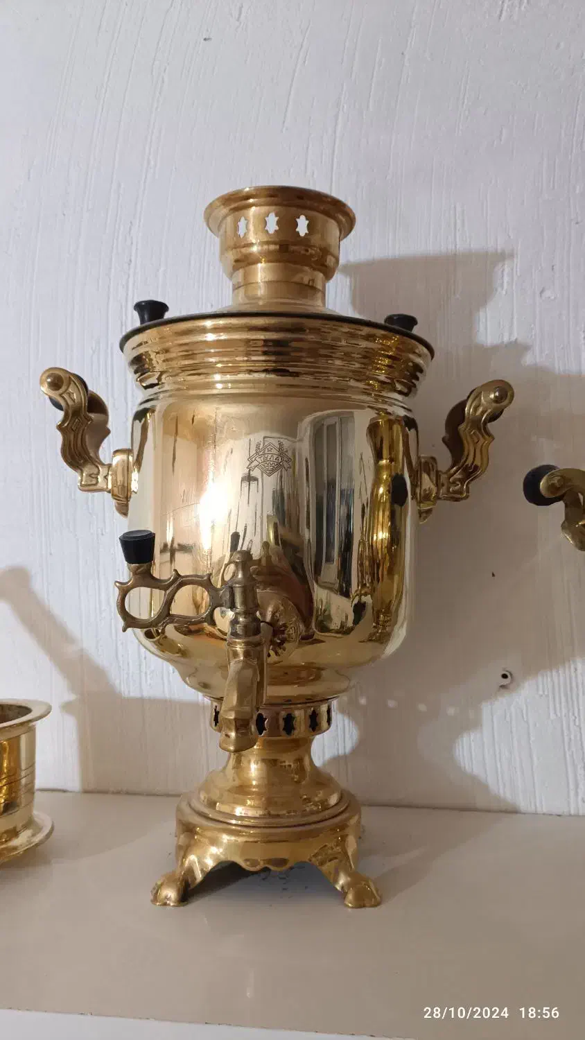 سماور تولا روسی|کلکسیون اشیاء عتیقه|آذرشهر, |دیوار