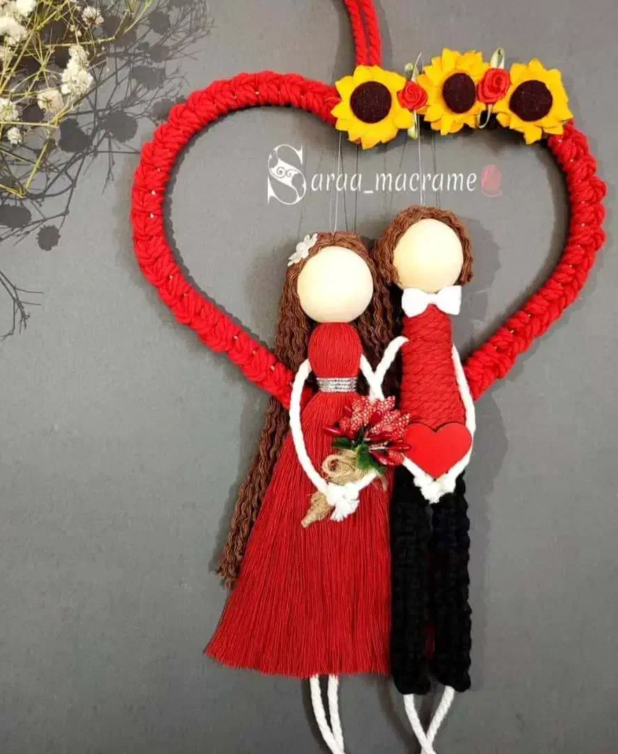 آویزهای عروسک مکرومه|اسباببازی بچه|تهران, افسریه جنوبی|دیوار