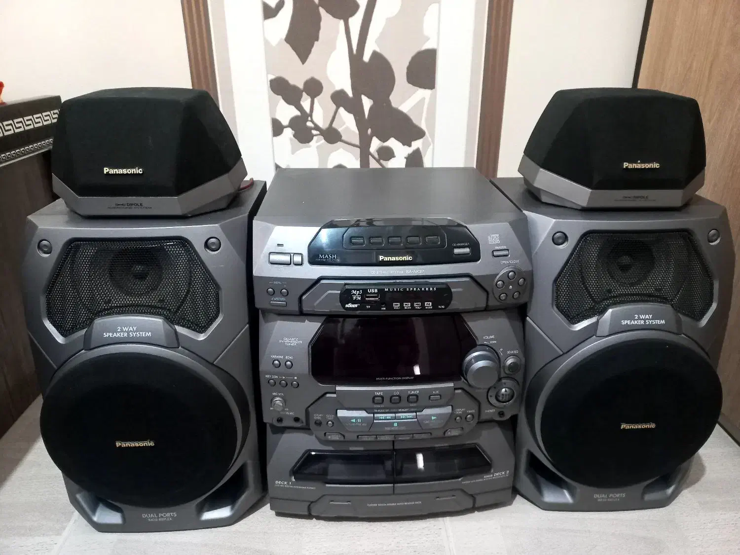 ضبط فلش خور پاناسونیک|سیستم صوتی خانگی|همدان, |دیوار