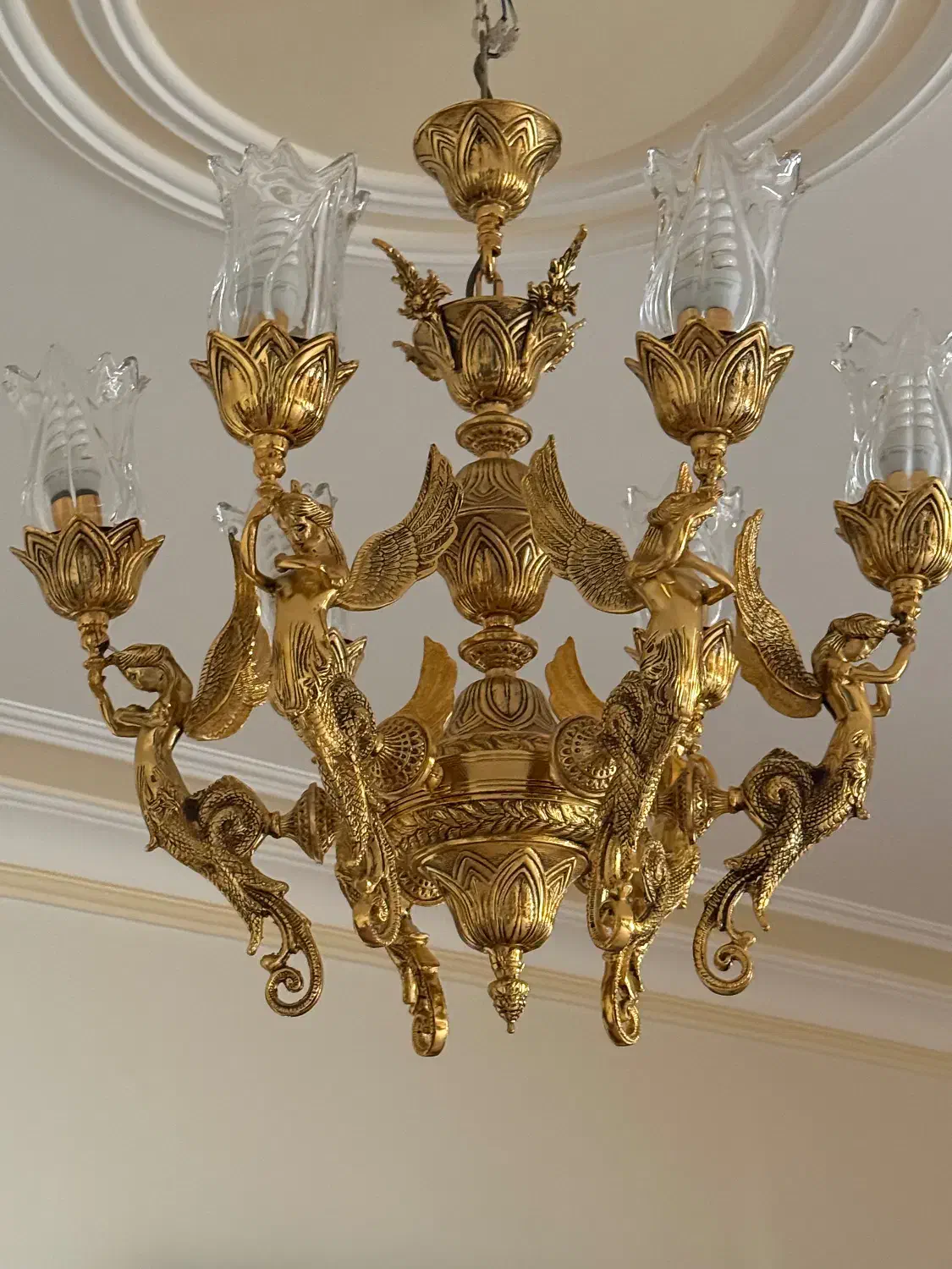 لوستر|لوستر و چراغ آویز|قم, بنیاد|دیوار