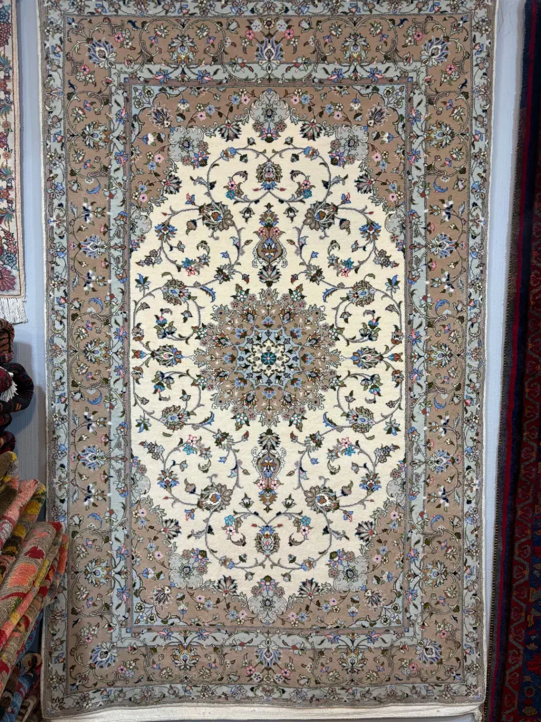 قالیچه تک کاشان و اردکان و نهاوند دستبافت|فرش|تهران, بهار|دیوار