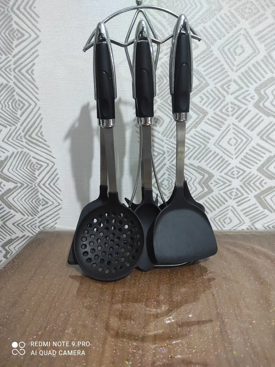 ست کفگیر ملاقه با جعبه|ظروف سرو و پذیرایی|همدان, |دیوار