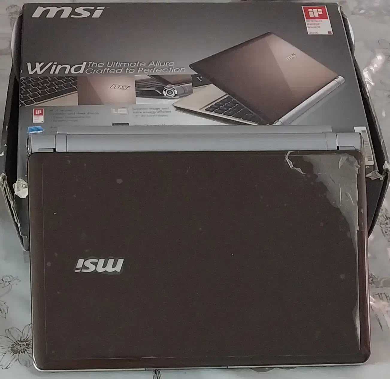 لپ تاپ msi U160 ویندوز 7|رایانه همراه|تهران, حکیمیه|دیوار