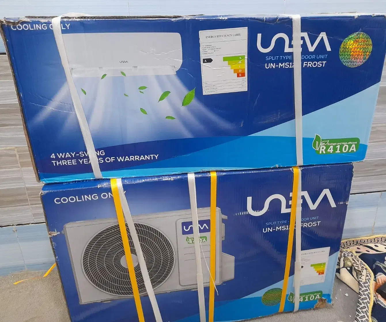 کولر ۱۲هزار یونیوا اکبند|کولر گازی و فنکوئل|اهواز, شهرک رزمندگان|دیوار