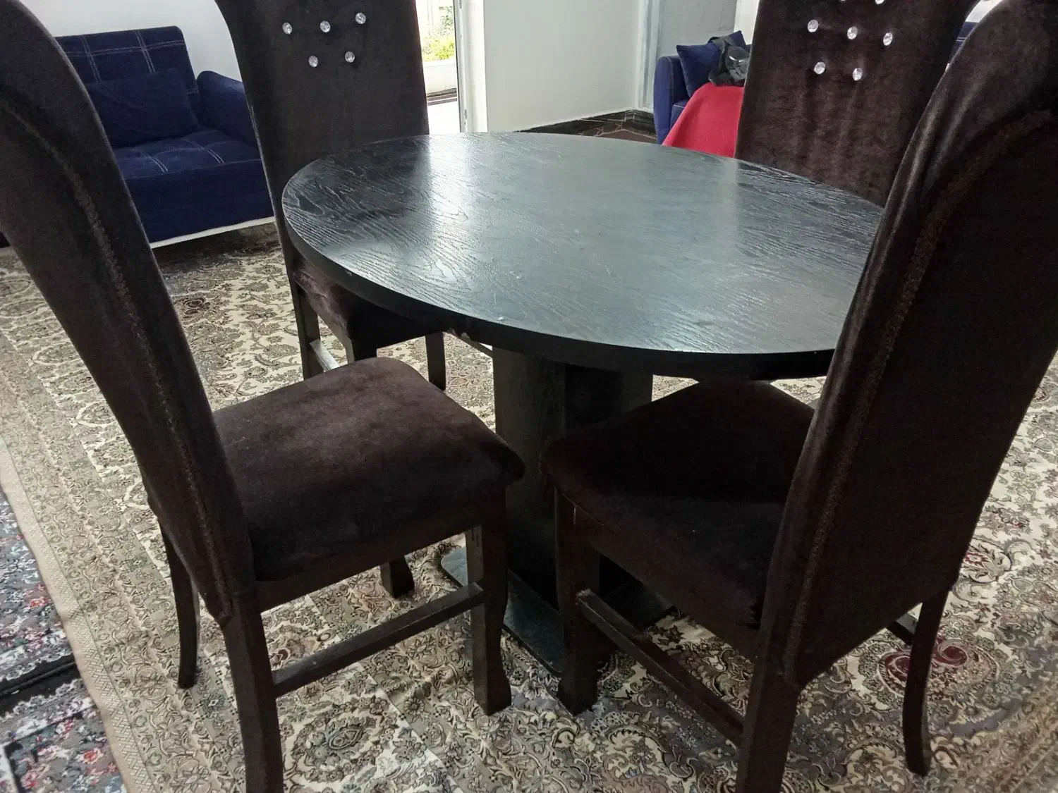 میز نهارخوری ۴نفره تمیز|میز و صندلی غذاخوری|آزادشهر, |دیوار