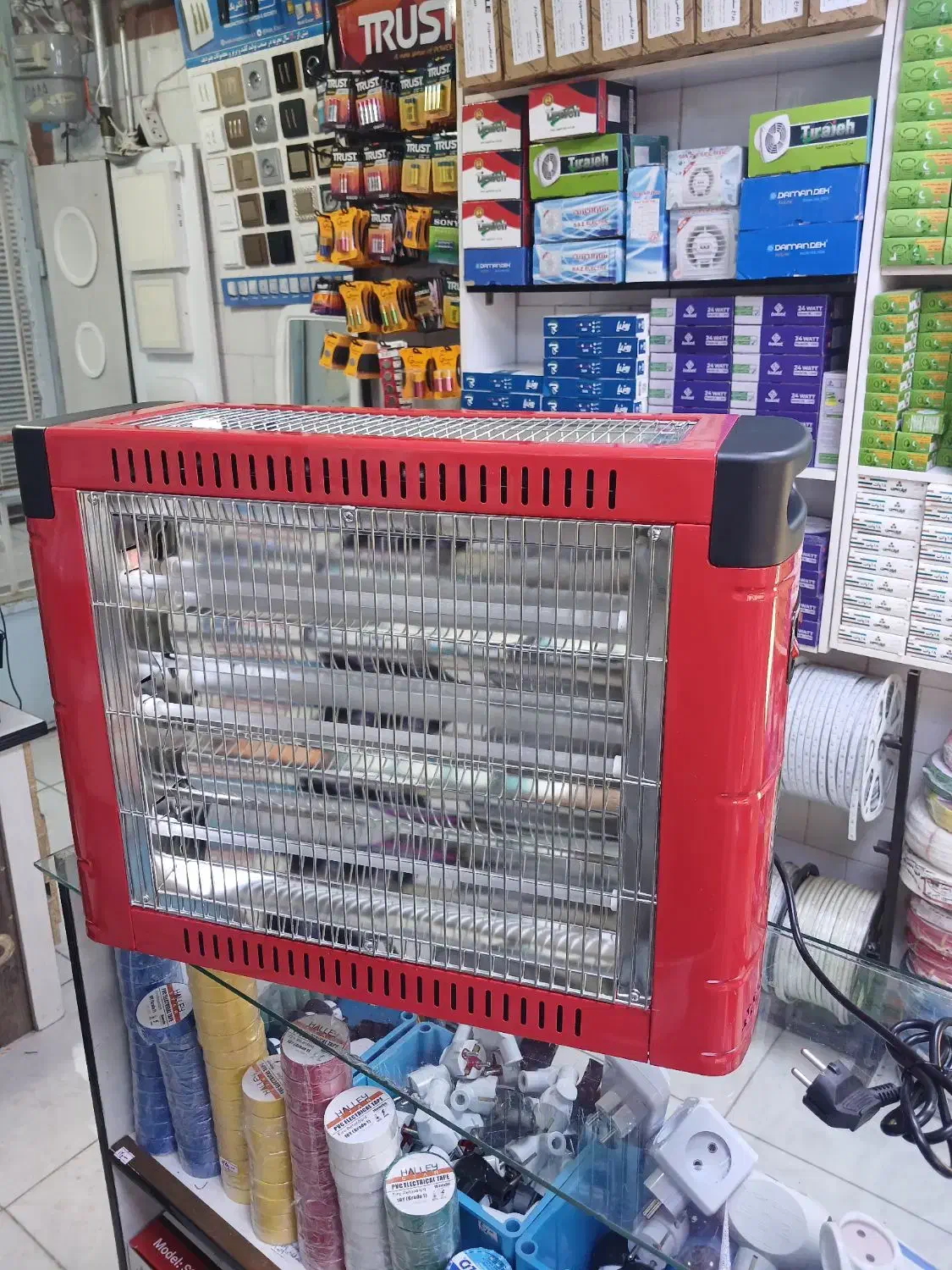 فروش انواع بخاری برقی|بخاری، هیتر، شومینه|سنندج, |دیوار