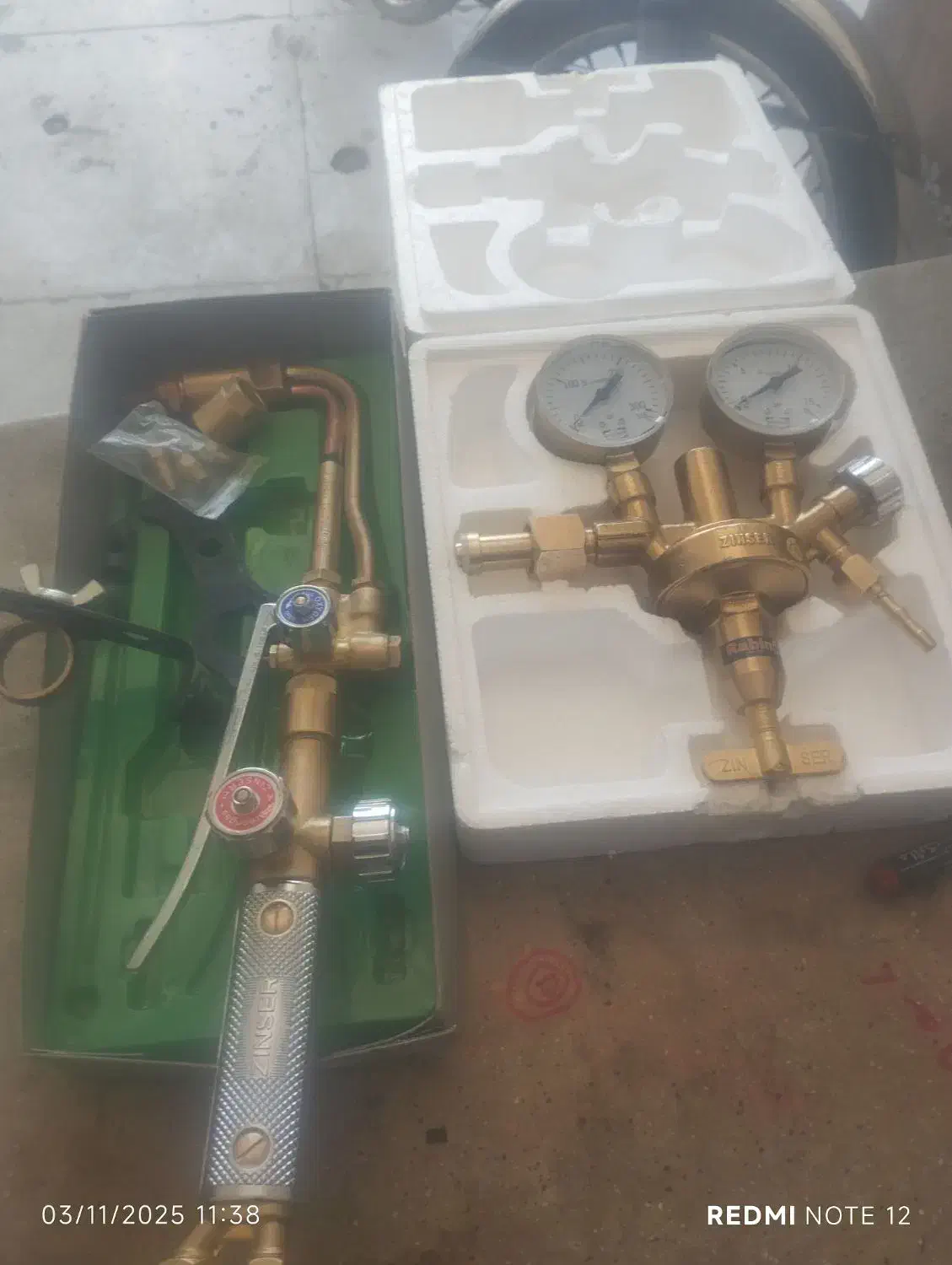 سری هوا برش و مانومتر نو قیمت مقطوع|ابزارآلات|جهرم, |دیوار