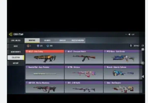 اکانت 117 متیک  اصلی  سفید|کنسول، بازی ویدئویی و آنلاین|اصفهان, چرخاب|دیوار