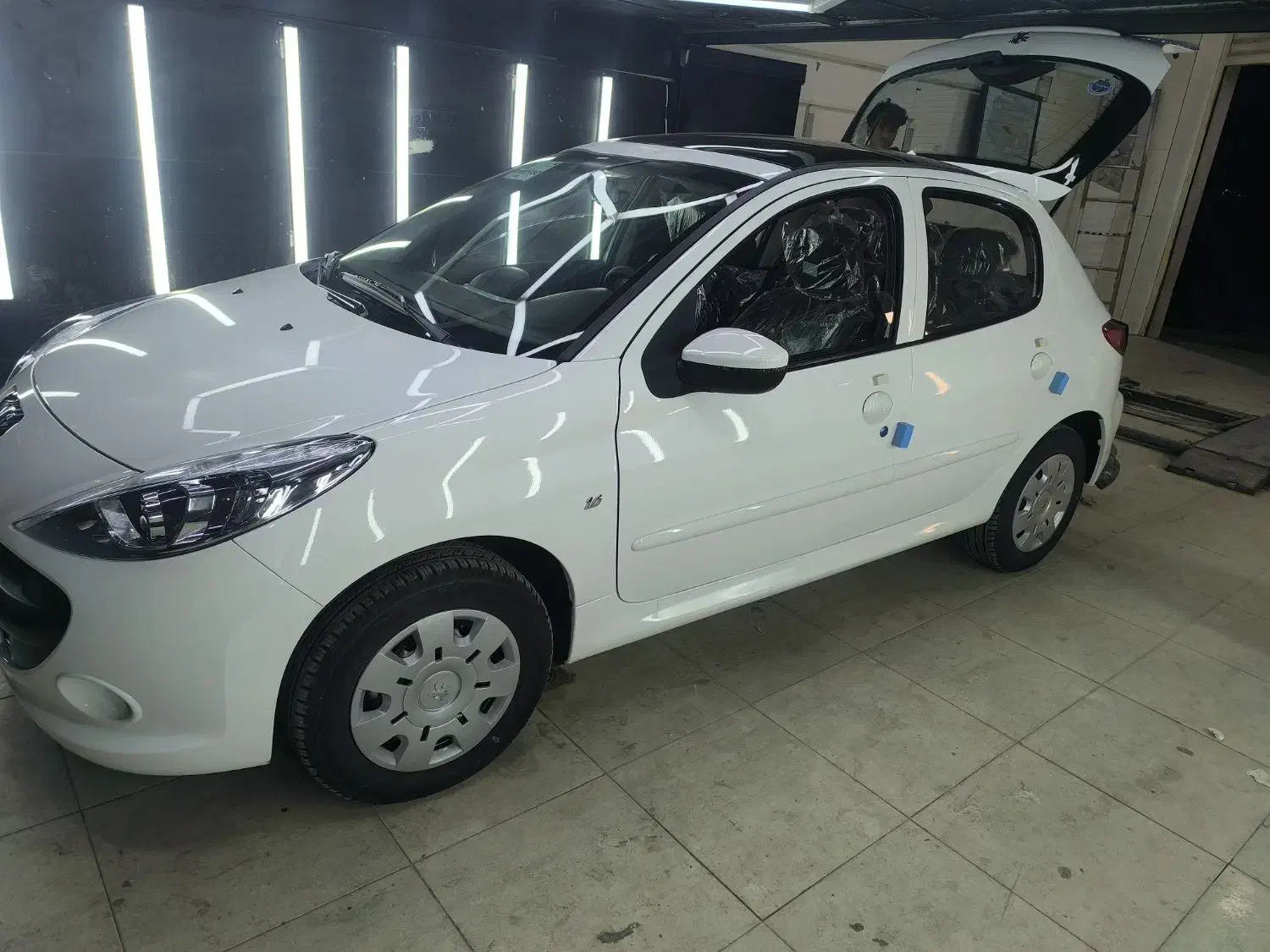 پژو۲۰۷ip دنده ای پانوراما رینگ فولادی|خودرو سواری و وانت|خرمشهر, |دیوار