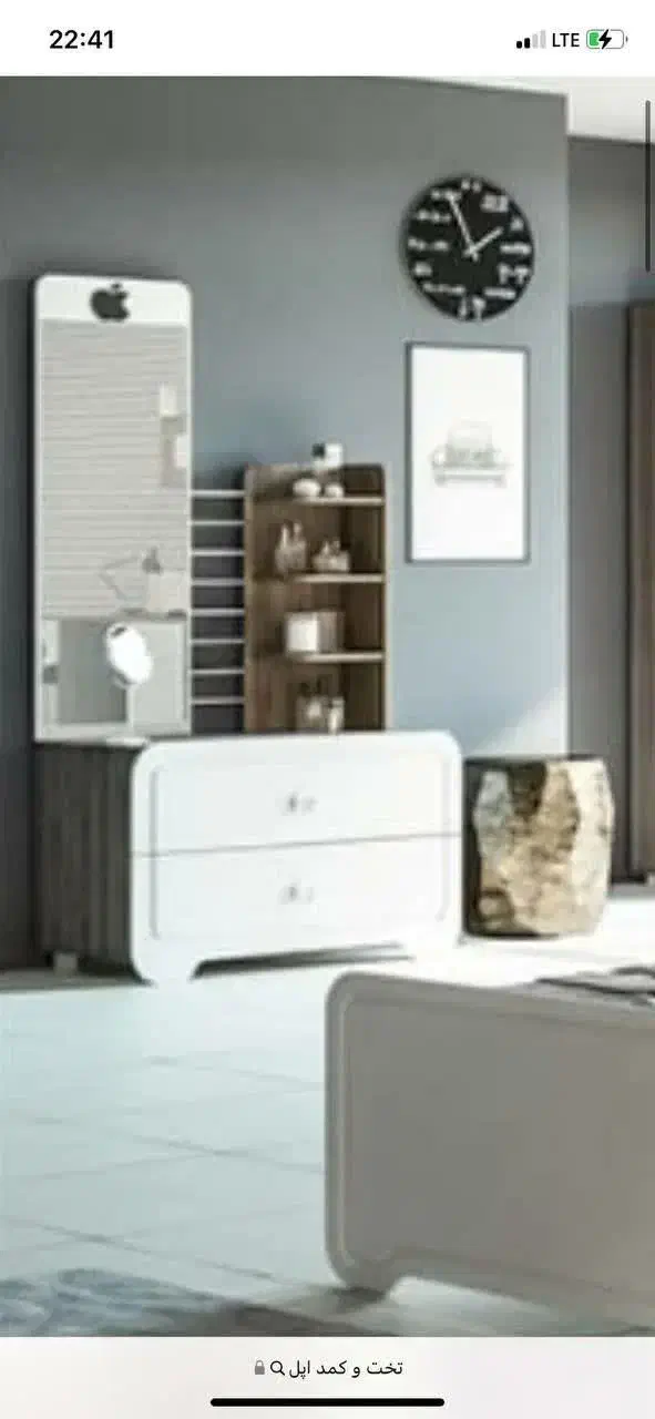 سرویس تخت وکمد اپل|تخت و سرویس خواب|ساوه, |دیوار