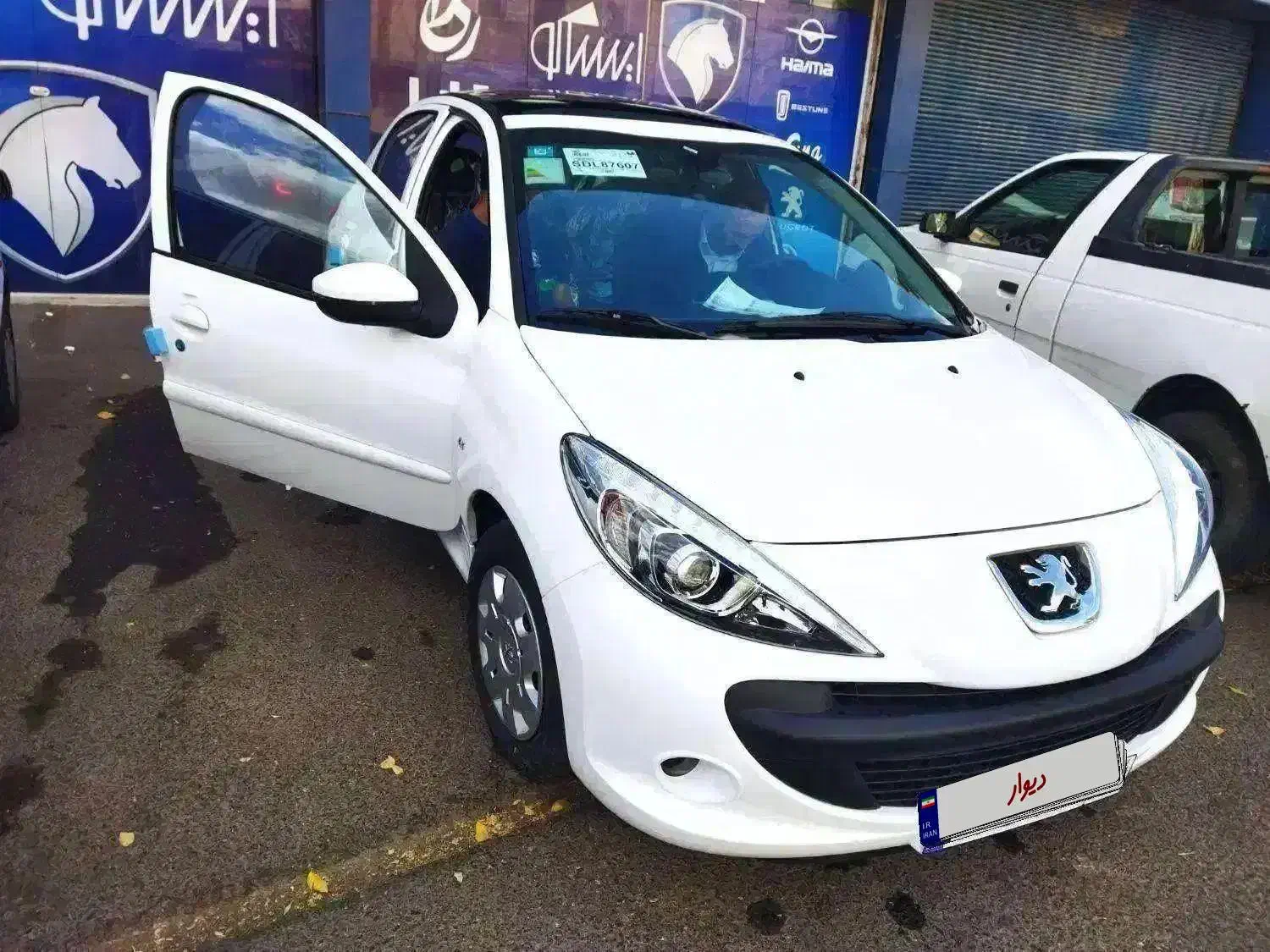 ۲۰۷ دستی خشک پانوراما مدل ۴۰۴|خودرو سواری و وانت|زنجان, |دیوار