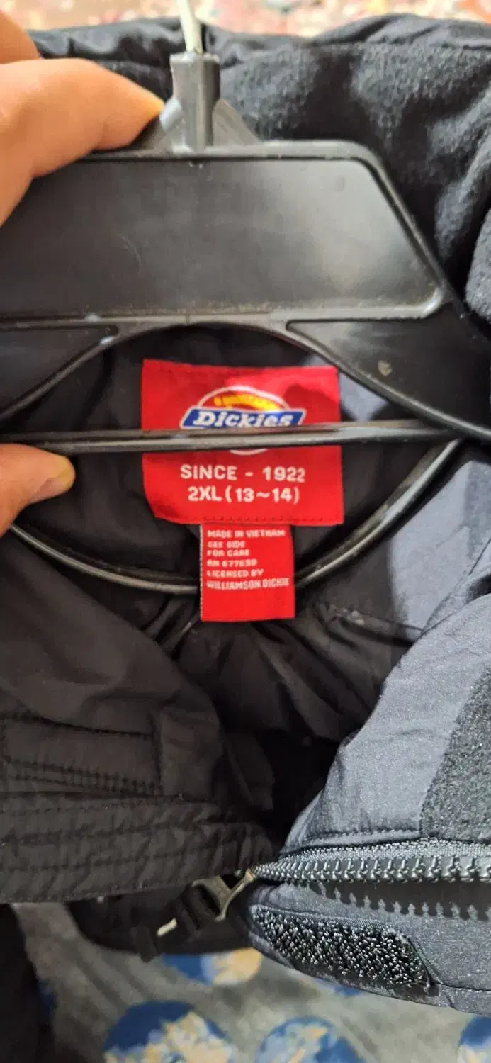 کاپشن مشکی بچگانه خارجی|کفش و لباس بچه|کرج, اتحاد|دیوار