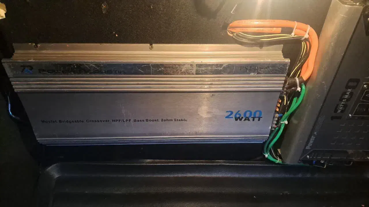 امپلی دو کانال پاور اگوستیک امریکایی|قطعات یدکی و لوازم جانبی|قدس, شهر‌قدس|دیوار