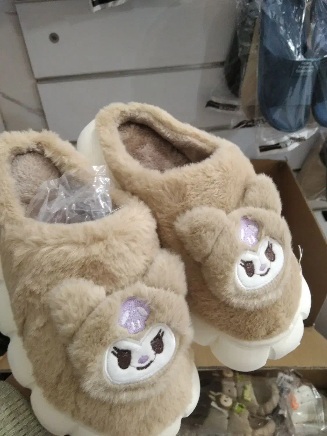 دمپایی جذاب زمستانی رسید|کیف، کفش، کمربند|خرمآباد, |دیوار