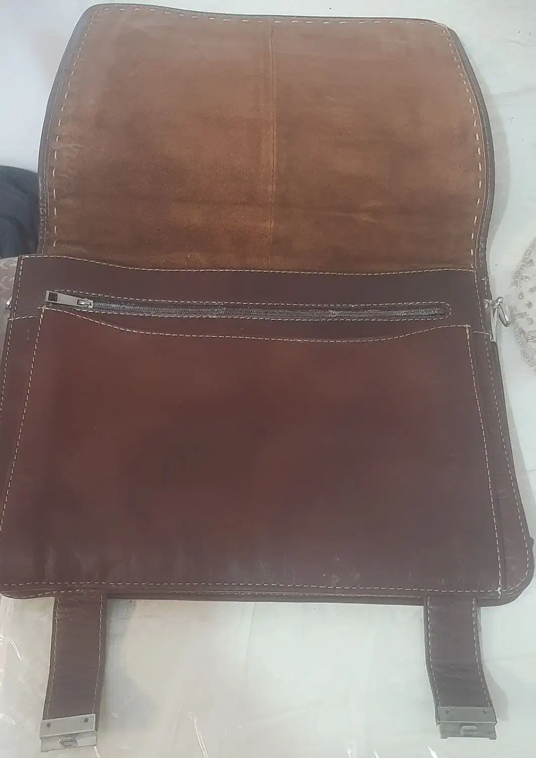 کیف دستی چرم اصل صفر|کیف، کفش، کمربند|کتالم و سادات شهر, |دیوار