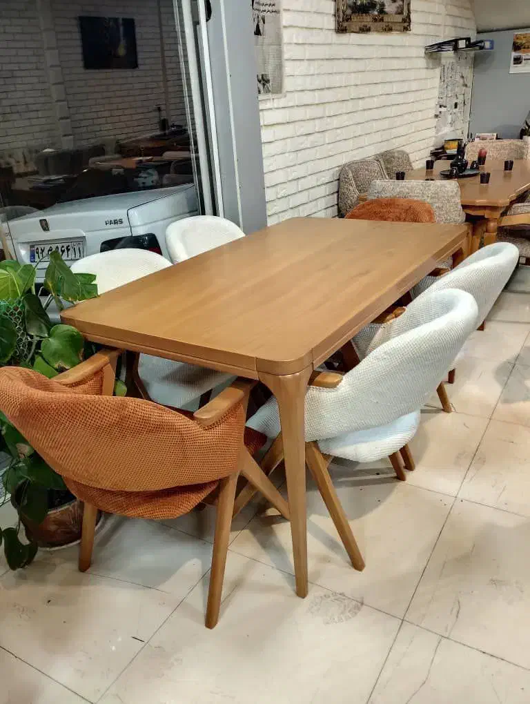 میز نهار خوری برنارد|میز و صندلی غذاخوری|خرم‌آباد, |دیوار