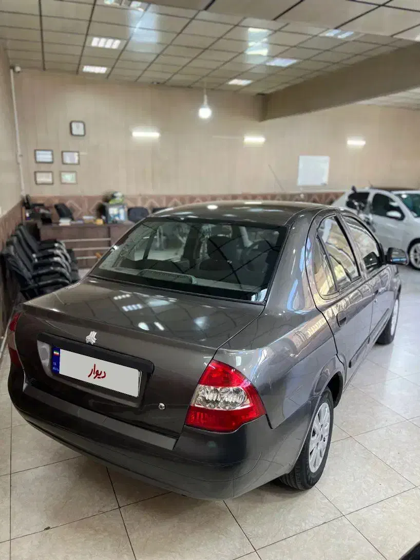 تیبا صندوقدار مدل ۱۳۹۰ دوگانه سوز|خودرو سواری و وانت|زنجان, |دیوار