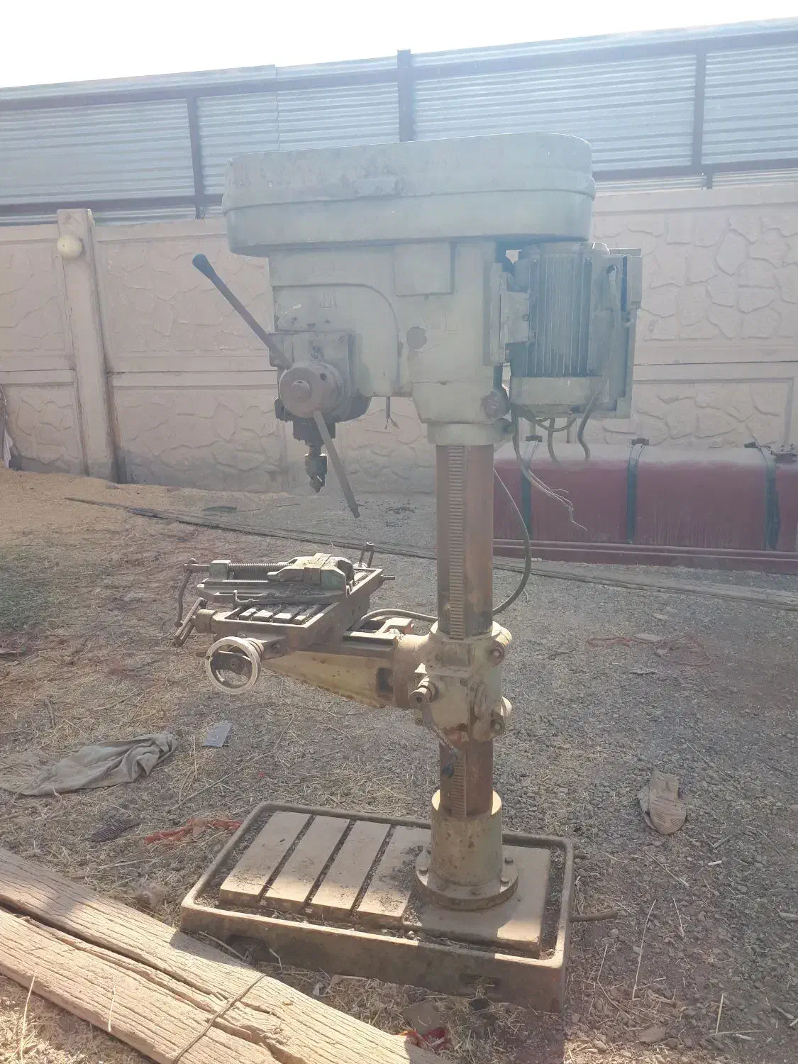 دریل ستونی و دینام سه فاز ۱۶ اسب|ماشین‌آلات صنعتی|قم, آزادگان|دیوار